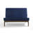 Polett Outdoor Conversation Set Solid Wood Group With Loveseat And Side Table-2735646-2735644