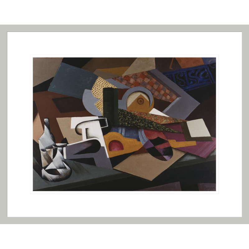 «Still Life» par Juan Gris, impression giclée sur cadre, H 17,44 po x l 21,75 po