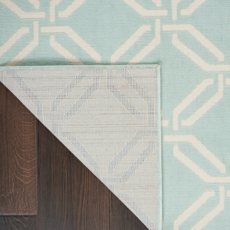 Garnier Geometric Indoor Rug, Rectangle 2' x 4'