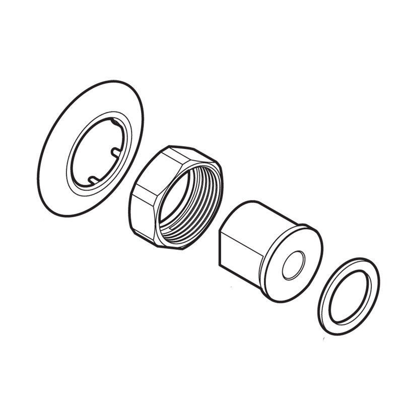 Commercial Wall Mount Connection for 8230 (1 Per Box)