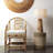 Saint Glass Top End Table