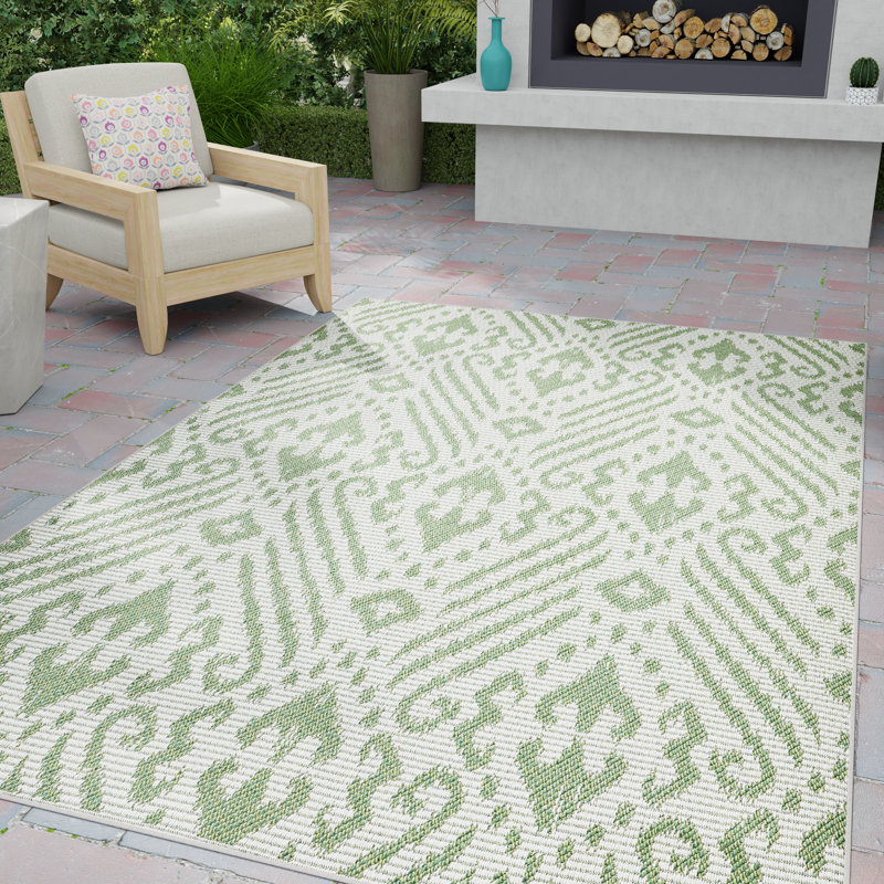 Tapis crème Ponds Calitrah, Rectangle 6 pi 7 po x 9 pi 2 po