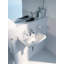 Lavabo de salle de bain mural rectangulaire en céramique avec trop-plein Duravit Starck 3