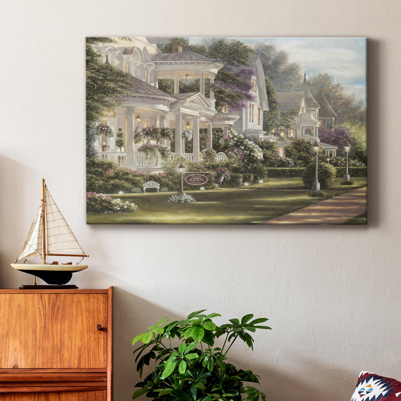 " Minns House ", 48" H x 32" W x 1" D