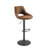 Carrolle Swivel Upholstered Adjustable Height Counter Stool-317548652