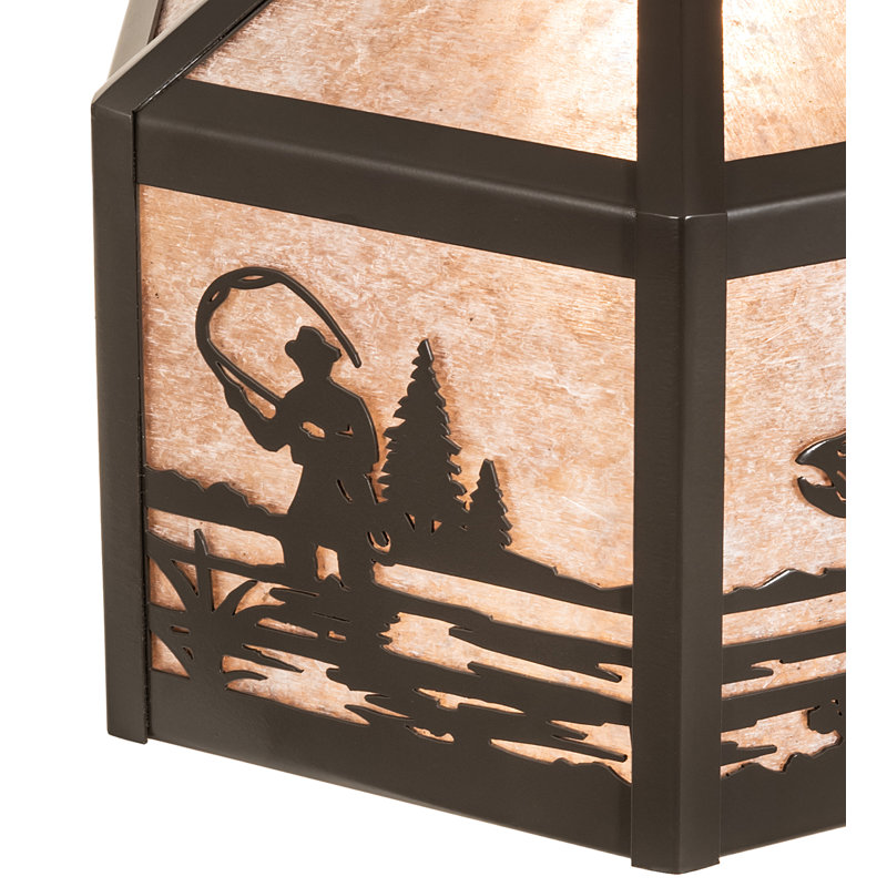 Boîtier de ventilateur de plafond Fly Fisherman