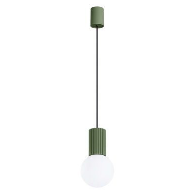 Bernis 1 - Light Brushed Nickel Pendant