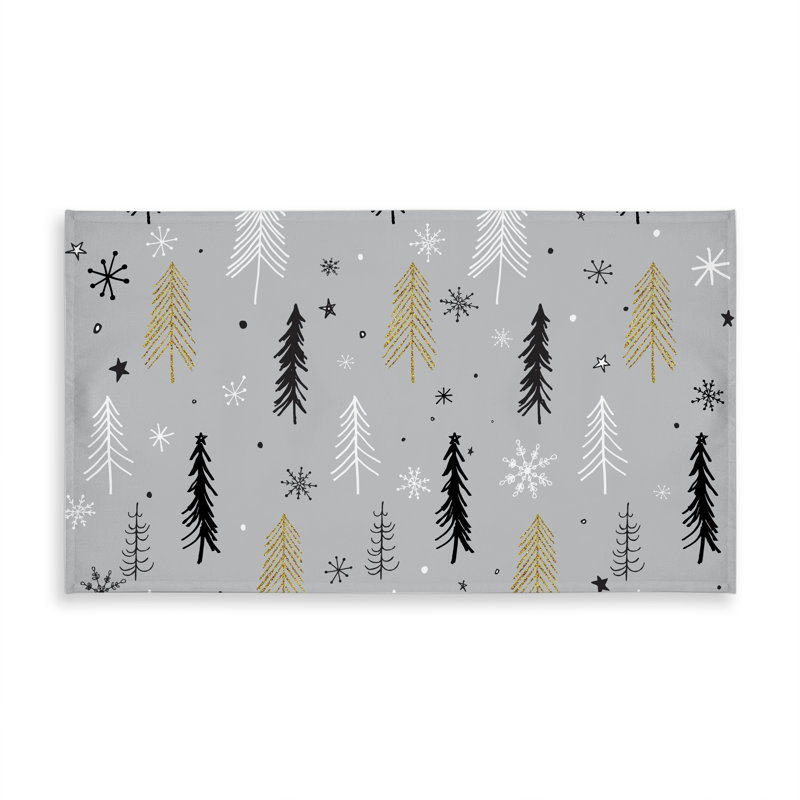 Christmas Tree Pattern Tablecloth | Indoor/Outdoor Home Decor