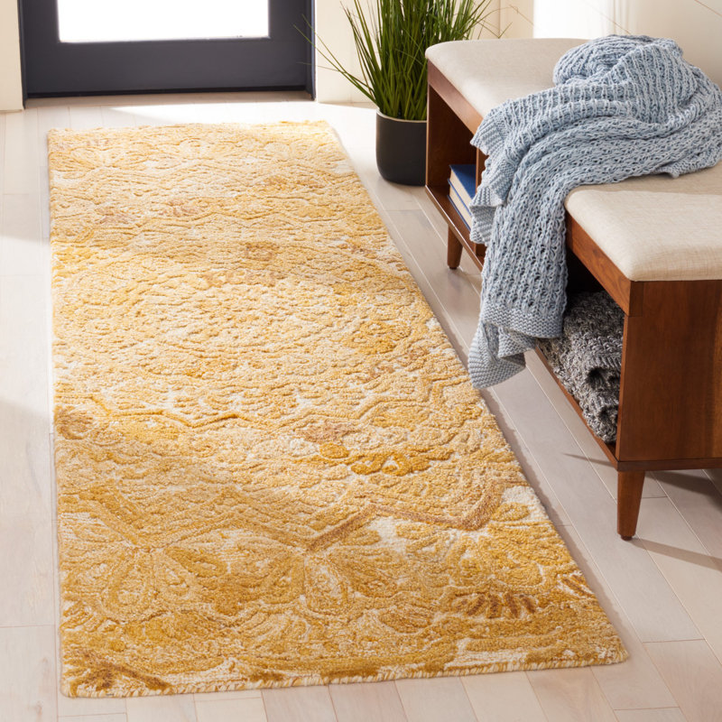 Marquee Hand Tufted Performance Abstract Rug, Runner 2'3" x 8'