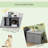 Khadijah Modern Cat Litter Box Enclosure With Adjustable Partition For Customizable Space, Cat Washroom End Table For Indoor Cats With Hidden Storage Cabinet Space, Dark Gray-1087616521