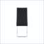Chaise de salle à manger rembourrée en polyuréthane noir avec pieds chromés - ensemble de 4-129030318-129030316-129030314