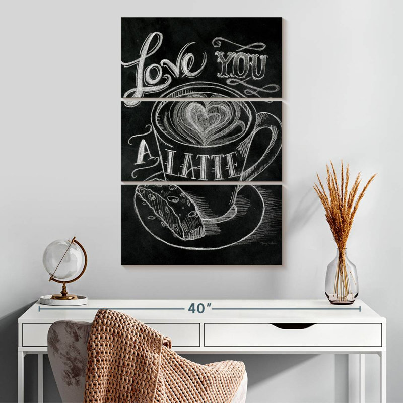 Tergel Love You A Latte I, H 32 po x l 20 po