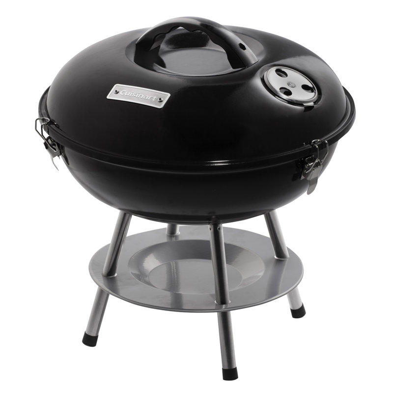 Cuisinart 14" Portable Charcoal Grill, Black