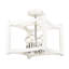 4 - Light White Lantern Pendant