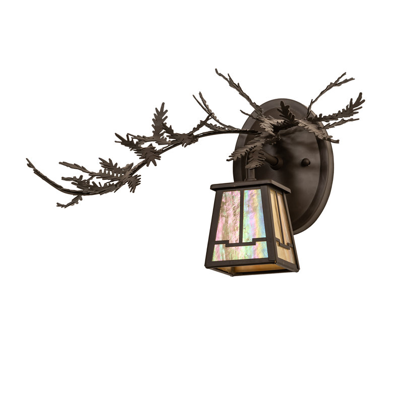Rustic Lodge 1 - Light Armed Sconce