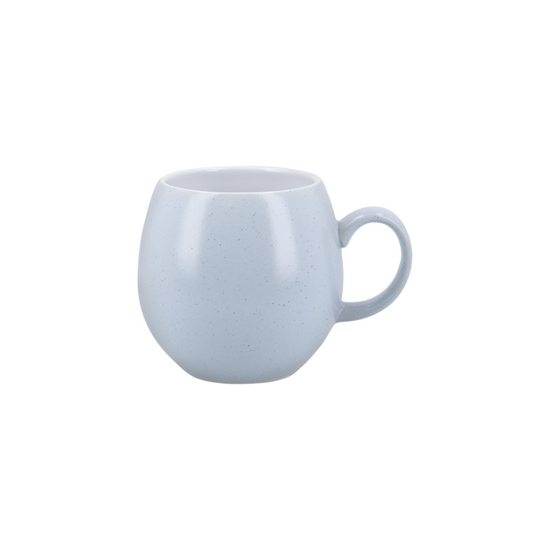 Pebble Stoneware Teacup, Light Blue, 4
