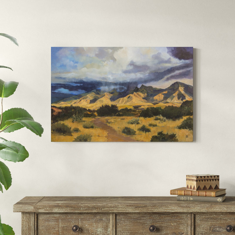 Desert Mountain Light, H 24 po x l 36 po x P 1,25 po