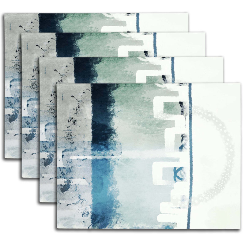 Napperon abstrait en polyester