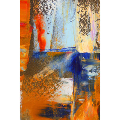 Abstract Painting - Wrapped Canvas Print