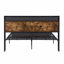 Base de lit plateforme en métal avec tête de lit en bois et pied de lit USB, station de charge, 2 tiroirs, rangement, lumières DEL, aucun sommier requis, assemblage facile-524546273