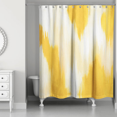  Rideau de douche simple abstrait