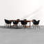 Ensemble de salle à manger de patio pour 8 personnes avec table extensible Alyisa-427836770