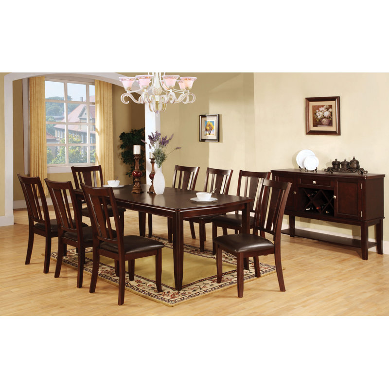 Edwards 8 - Person Four Leg Dining Set