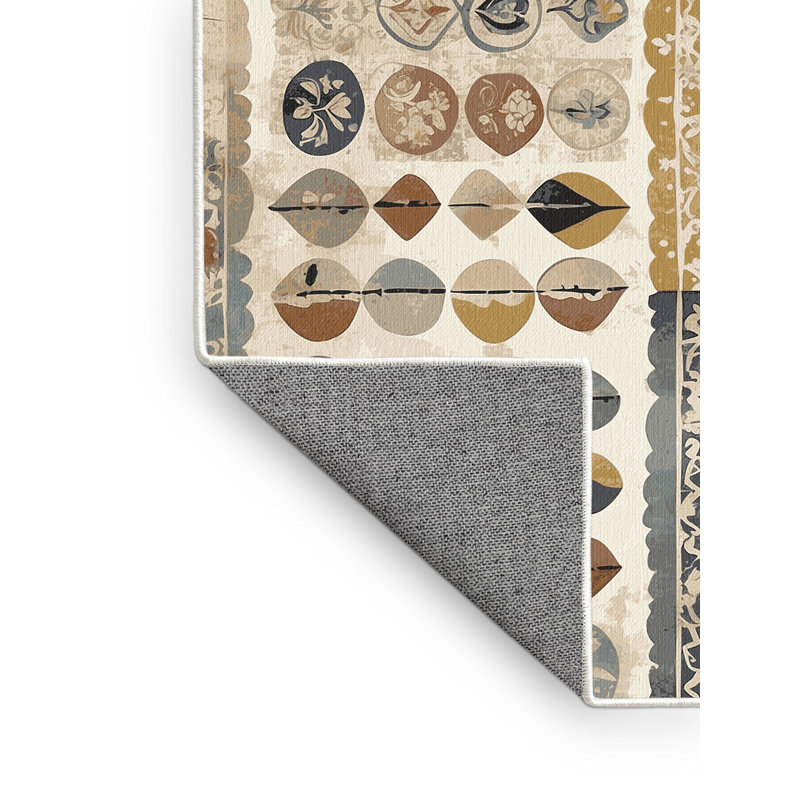 Tapis rétro, Rond 6 pi