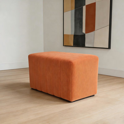 Rectangle Upholstered Storage Ottoman