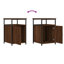 Macbean 40 cm W Iron Bedside Table-1156043372-1190499505