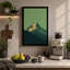 Mountain at Sunrise Minimalist - Wrapped Canvas-556518664-556518666