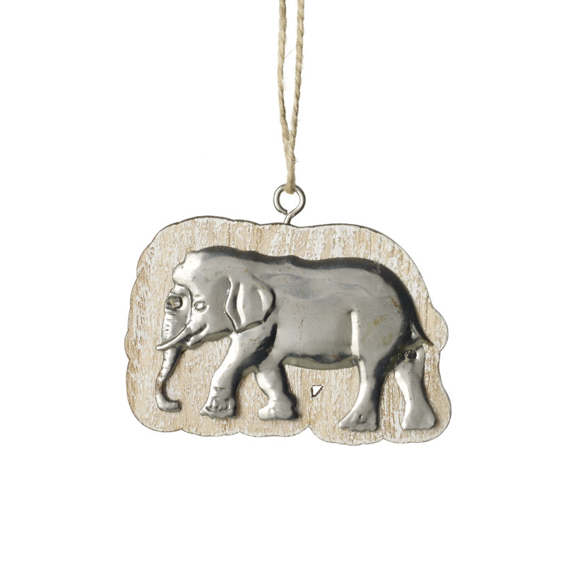 5cm Wood Animals Hanging Figurine Ornament