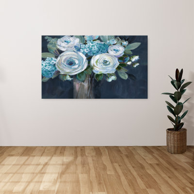 "Midnight Blues" by Nan Print on Canvas