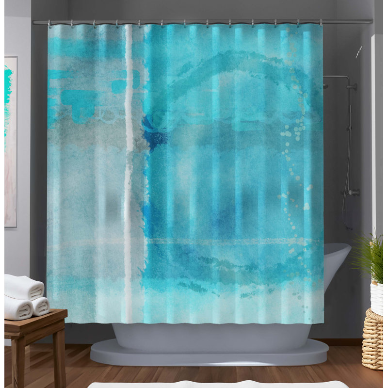 Rideau de douche transparent