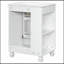 Meuble-lavabo 24 po avec rangement latéral ouvert-489107527