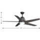 Hensley 54'' 5 Blade Ceiling Fan with LED Light Kit