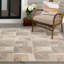 Geometric Cream/Light Brown Indoor/Outdoor Area Rug-1103299318