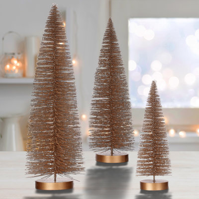 Ensemble de 3 arbres à poils 9/12/15 po