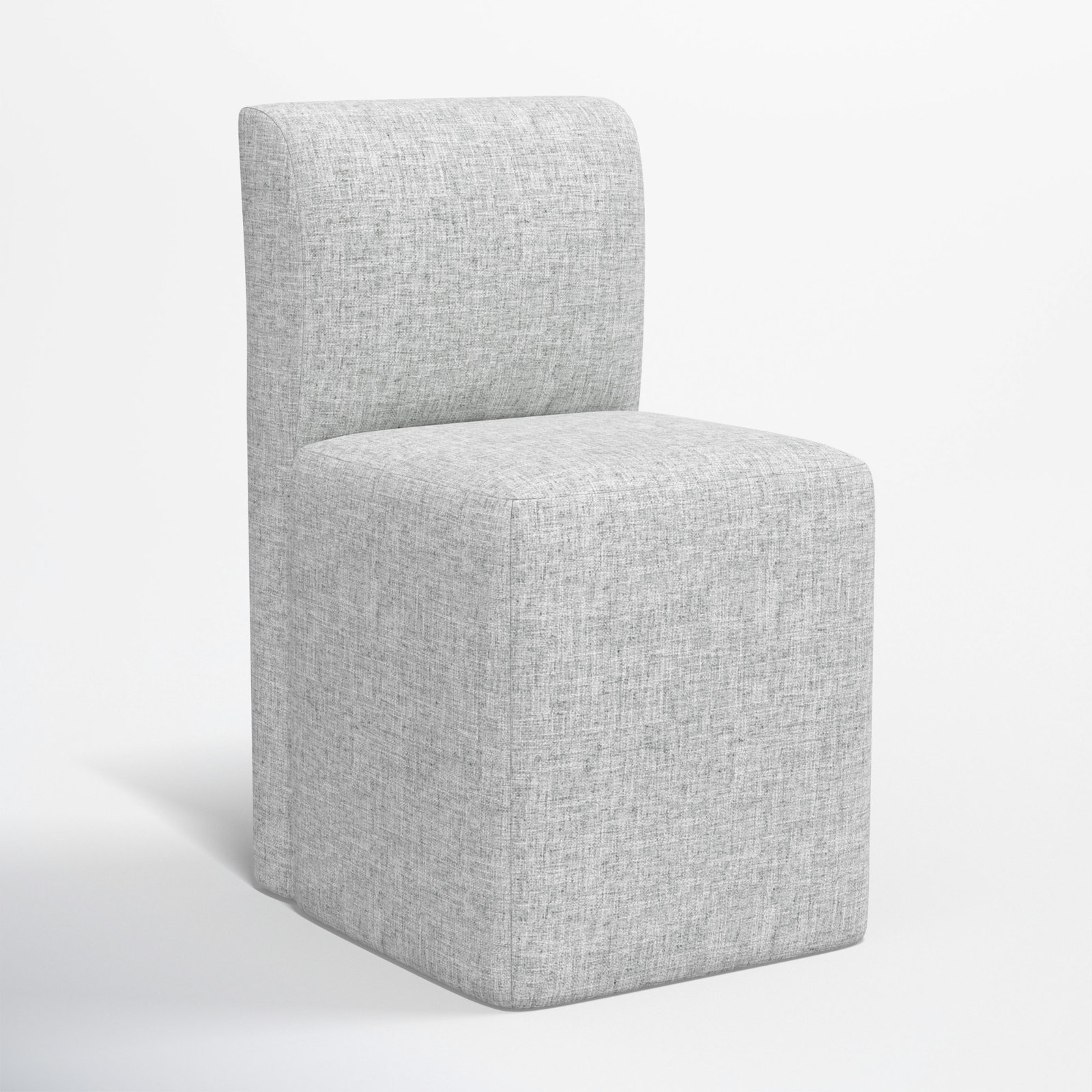 Mendy Dining Chair, Zuma Pumice Textured Linen