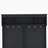 Modern Hallway Hall Tree with Metal Hooks and Storage Space, Multi-Functional Entryway Coat Rack with Shoe Cubbies, Black-1095024341