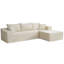 Canapé 2 pièces sans assemblage avec coussin Bonust Kustas-73553549