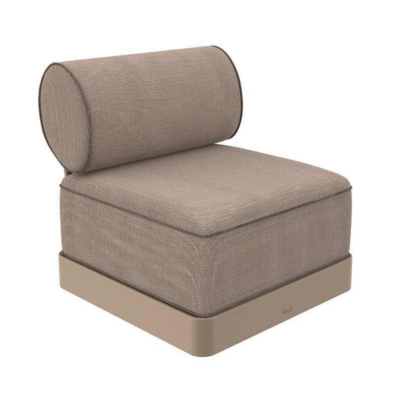 Fauteuil de chambre Brisa, Duna, Boue (brun)