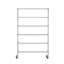 Cavazos 6-Tier Height Adjustable Steel Shelving Unit-2109891226-2109891230