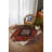 Mattis Burgundy Beige Moroccan Machine Printed Cotton Polyester Area Rug-178446776