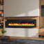 Adjustable flame Electric Fireplace-1972976665
