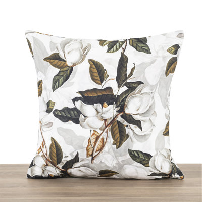 Rayla Floral Cotton Pillow Cover
