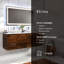 Meuble-lavabo double 60 po avec dessus de meuble-lavabo Prancer-88597363