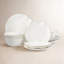 Blue Bay White 12-Piece Dinnerware Set