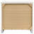 Dulcey High Gloss 2-drawer Nightstand