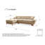 Dazzling Daisy Corner Sofa Bed-1708960039